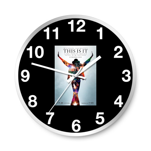 This Is It 2009 Original Movie  Wall Clocks  Wall Clocks