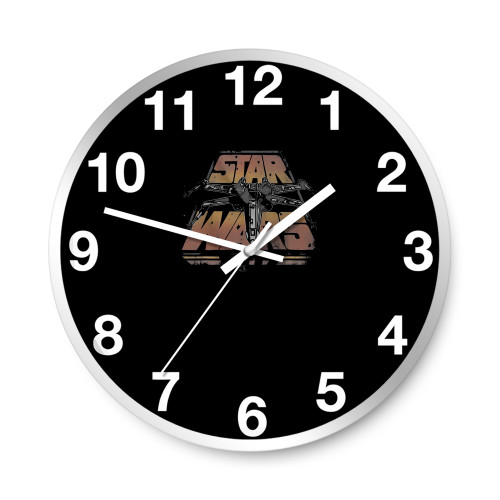 X-Wing 1977 Vintage Retro  Wall Clocks