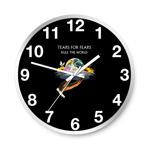 Tears For Fears Rule The World 1  Wall Clocks