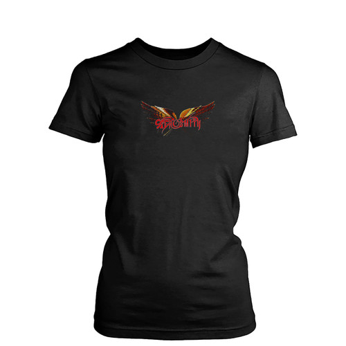 Aerosmith Rock Band Legend  Womens T-Shirt Tee