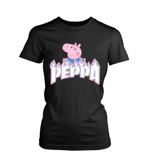 Peppa Thrasher Parody Women's T-Shirt Tee