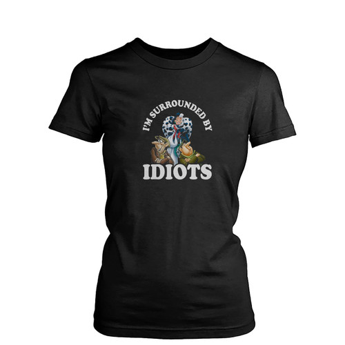Cruella Devil I'M Surrounded  Womens T-Shirt Tee