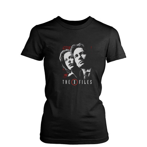 Dana Scully And Fox Mulder The X-Files  Womens T-Shirt Tee