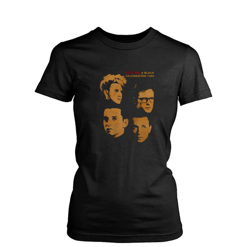 Depeche Mode Memento Mori Tour 1  Womens T-Shirt Tee