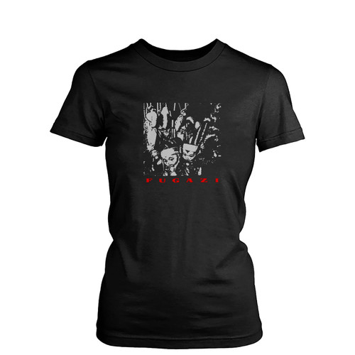 Fugazi Vintage 90S Band Merchandise Retro  Womens T-Shirt Tee