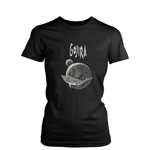 Gojira Whale  Womens T-Shirt Tee