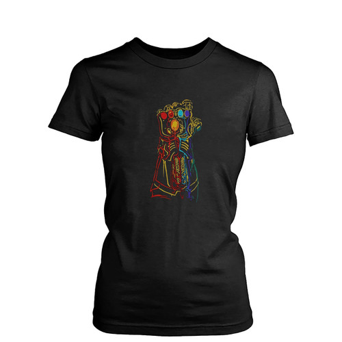 Infinity Gauntlet  Womens T-Shirt Tee