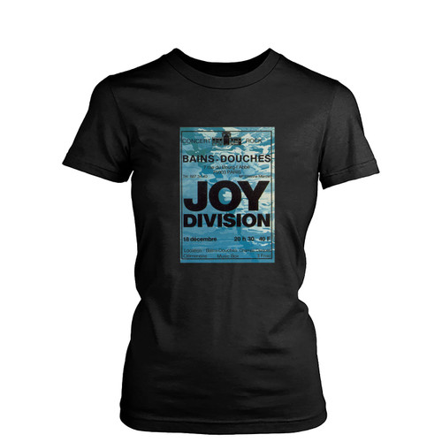 Joy Division Joy Division Affiche De Concert Division  Womens T-Shirt Tee