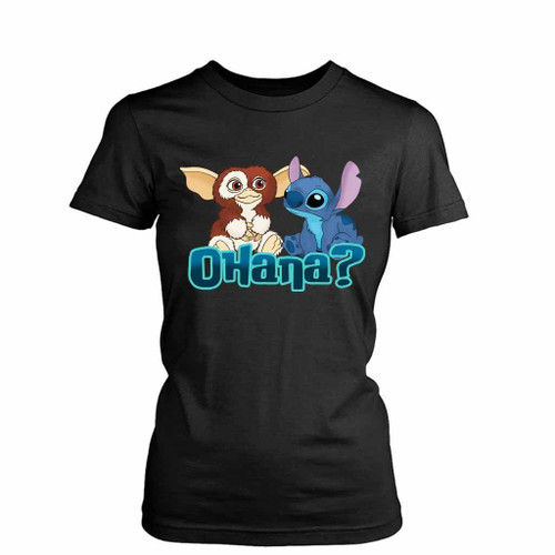 Gizmo And Stitch Women's T-Shirt Tee
