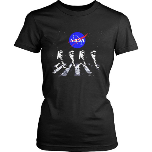 Nasa Walking Astronauts In Space Women's T-Shirt Tee