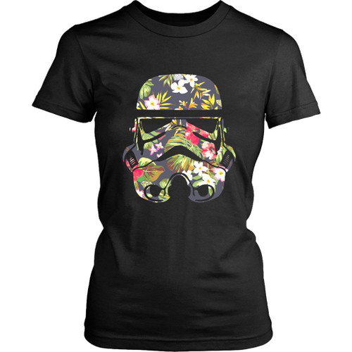 Star Wars Tropical Stormtrooper Floral Women's T-Shirt Tee