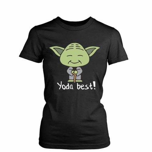 Yoda Best Pun Women's T-Shirt Tee