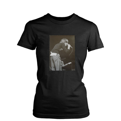 Mark E Smith  Womens T-Shirt Tee Page The Fall Q8  Womens T-Shirt Tee