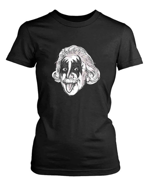 Kiss Einstein Women's T-Shirt Tee