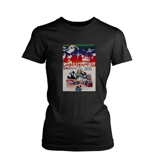 Original Led Zeppelin The Song Remains The Same Music Japan  Womens T-Shirt Tee