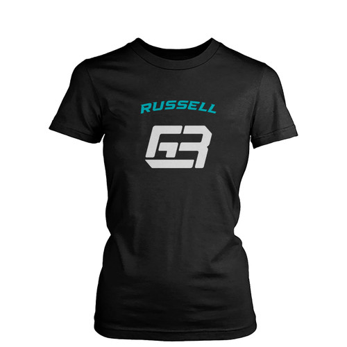 Russell 63 Formula One Racing  Womens T-Shirt Tee
