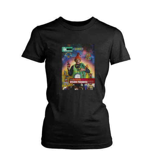 Scratch Perry Lee Vision Of Paradise Scratch Perry  Womens T-Shirt Tee