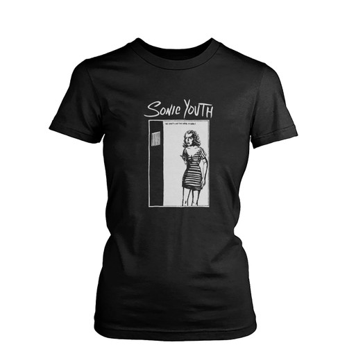 Sonic Youth Goo Grub Vintage  Womens T-Shirt Tee