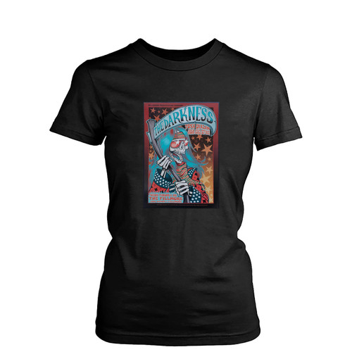 The Darkness Concert  Womens T-Shirt Tee