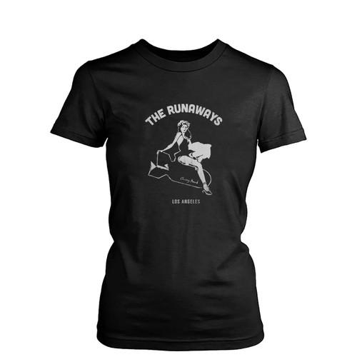 The Runaways Los Angeles  Womens T-Shirt Tee