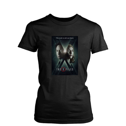 The X-Files Dana Scully And Fox Mulder  Womens T-Shirt Tee