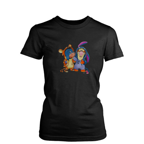 Tigger And Eeyore Winnie The Pooh  Womens T-Shirt Tee