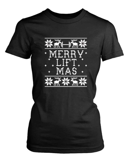 Merry Lift Mas Women's T-Shirt Tee