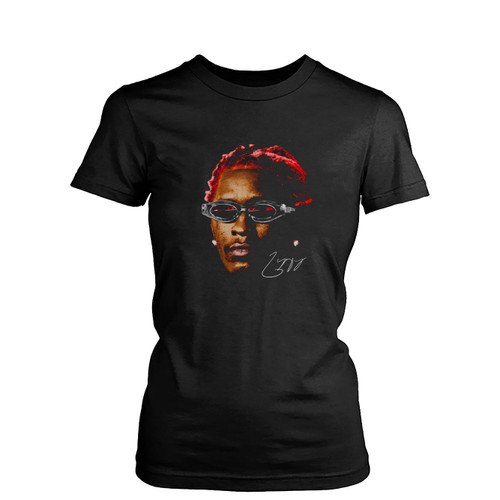 Young Thug Concert Merch Rap Thugger Slime Season Gunna Ysl Drake Kanye  Womens T-Shirt Tee