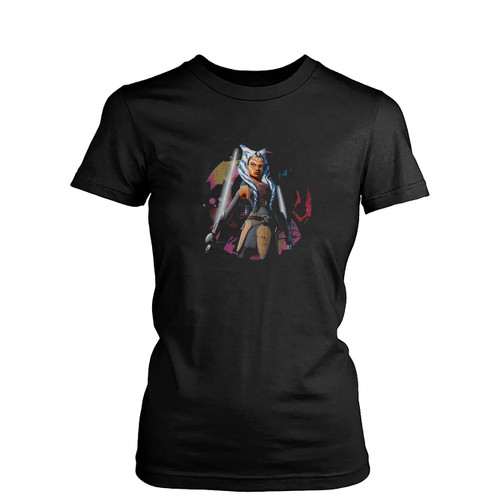 The Clone Wars Ahsoka Tano Fearless 1  Womens T-Shirt Tee