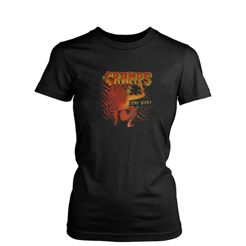 The Cramps Stay Sick 1  Womens T-Shirt Tee