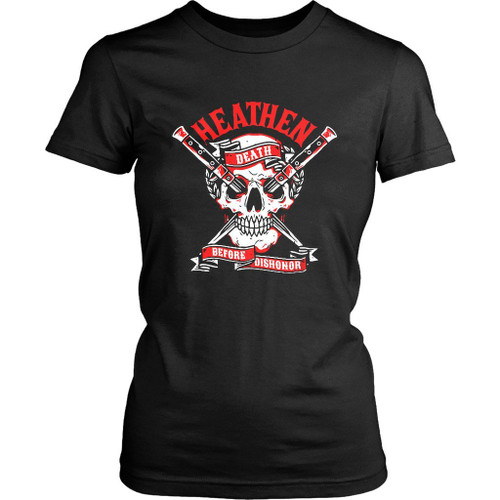 Heathen Death Before Dishonor Women's T-Shirt Tee