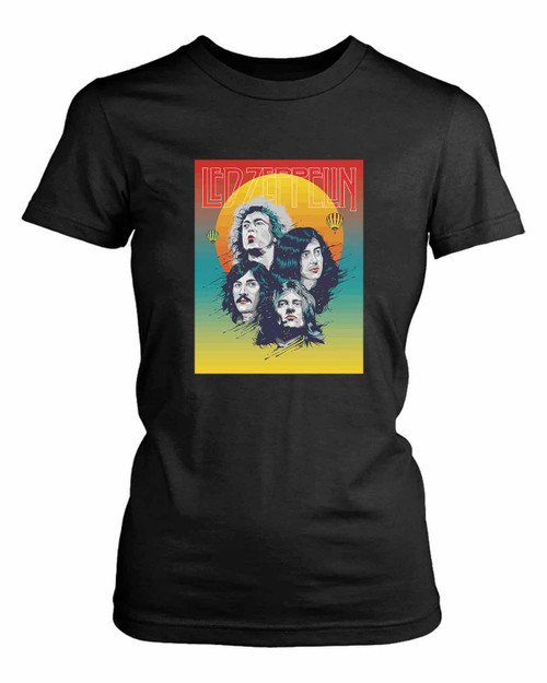 Led Zeppelin Art Women's T-Shirt Tee