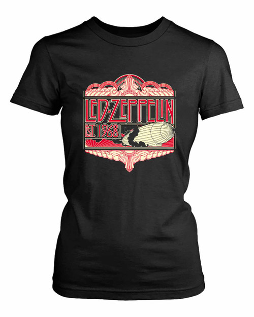 Led Zeppelin Est 1968 Women's T-Shirt Tee