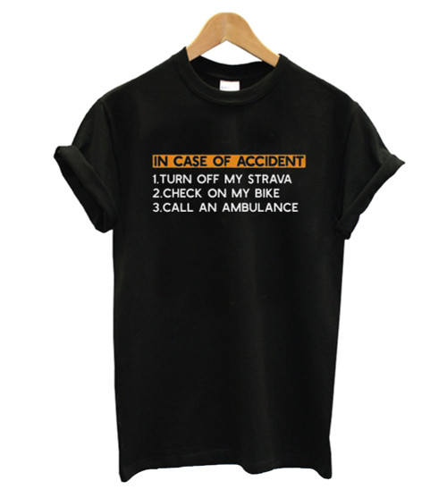 Funny Cycling Man's T-Shirt Tee