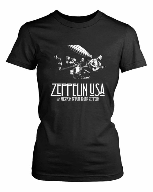 Zeppelin Usa Tribute To Led Zeppelin Women's T-Shirt Tee