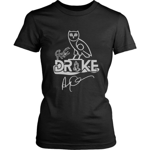 Drake Albums Logo Grey Women's T-Shirt Tee