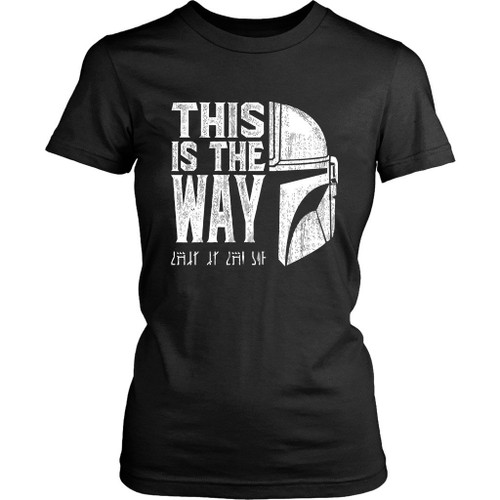 Star Wars Mandalorian Way Women's T-Shirt Tee