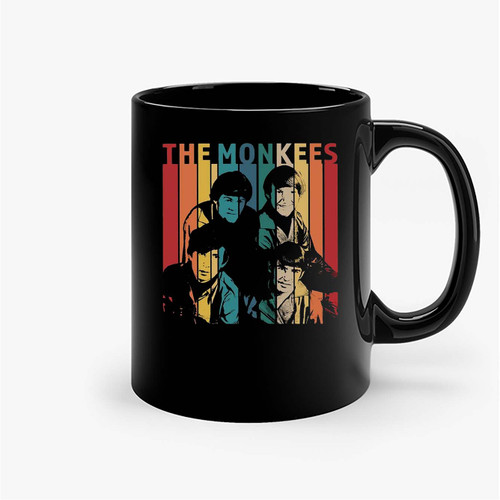 90S Vintage The Monkees Rock Band Ceramic Mugs
