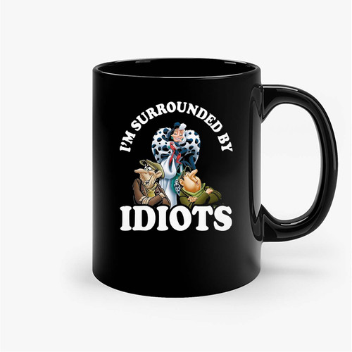 Cruella Devil I'M Surrounded Ceramic Mugs