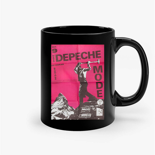 Depeche Mode A Spanish Concert Poster Ceramic Mugs