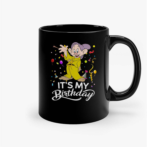 Disney Dopey Dwarf It'S My Birthday Ceramic Mugs