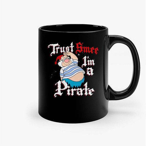 Disney Peter Pan Trust Smee I'M A Pirate Salute Ceramic Mugs
