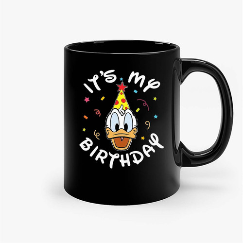 Donald Duck It'S My Birthday Duck Ceramic Mugs