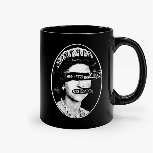 God Save The Queen Punk Rock Ceramic Mugs