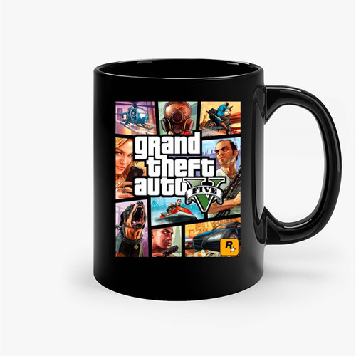 Grand Theft Auto V Gta 5 Ceramic Mugs