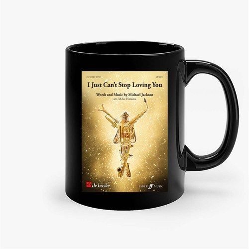 I Just Can'T Stop Loving You Poster Ceramic Mugs