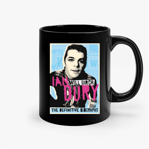 Ian Dury The Definitive Biography Ceramic Mugs