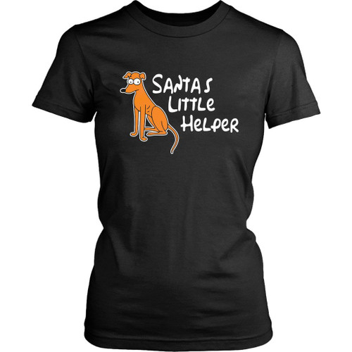 Santa Little Helper Women's T-Shirt Tee