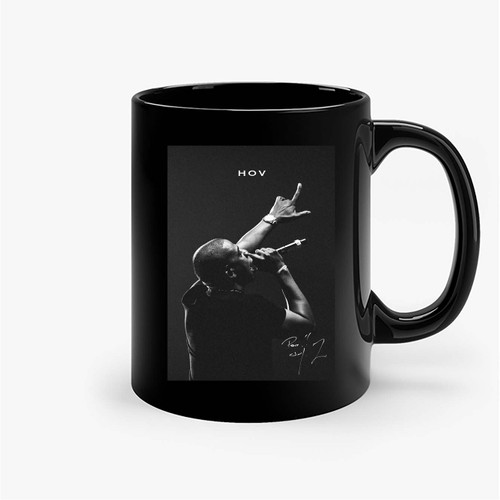 Jayz 'Hov' B&W Ceramic Mugs