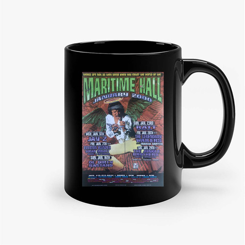 Jayz Concert Maritime Hall 2000 Ceramic Mugs